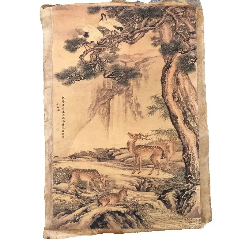 Chinese Old Scroll Painter Shen Quan's Nine Diagrams Rice Paper Wall Art Slice Traditional Oriental Decorative Painting
Chinese Old Scroll Painter Shen Quan's Nine Diagrams Rice Paper Wall Art Slice Traditional Oriental Decorative Painting