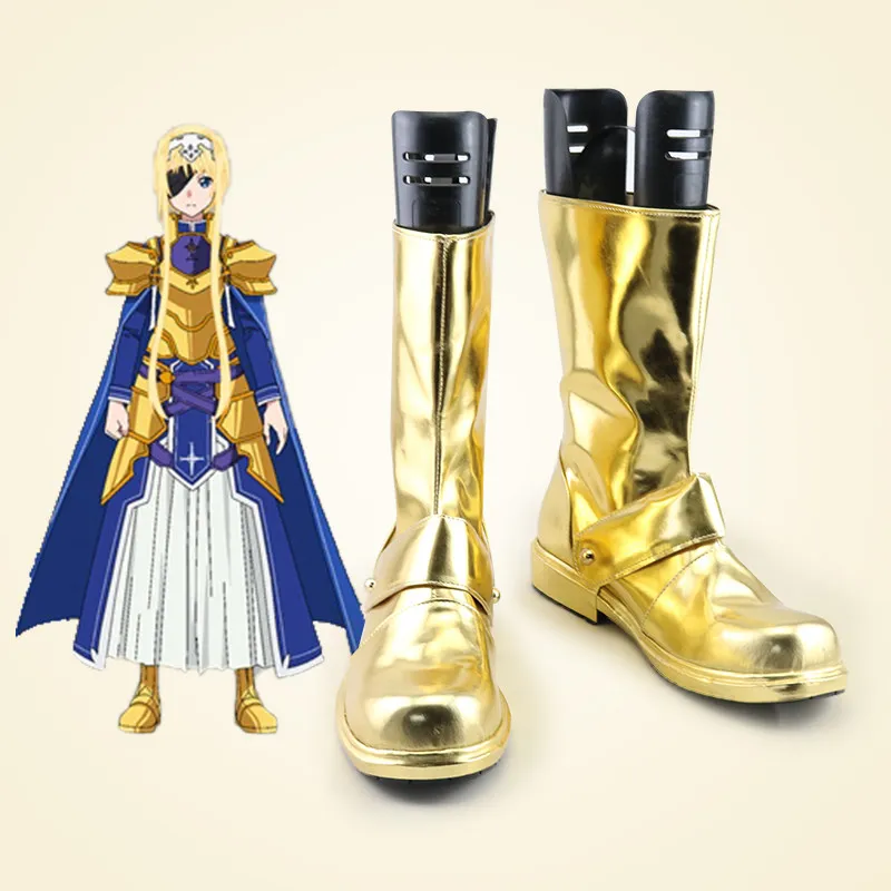 Game Anime Cosplay Shoes Alice Synthesis Thirty Sword Art Online Boots Halloween Costume Accessories Props Made
Game Anime Cosplay Shoes Alice Synthesis Thirty Sword Art Online Boots Halloween Costume Accessories Props Made