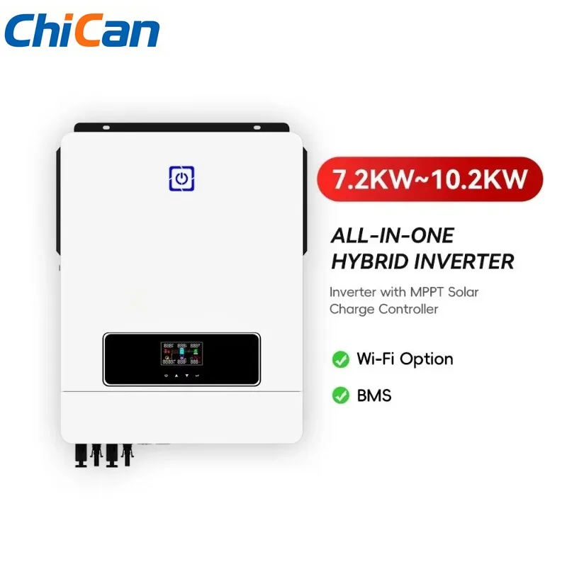 【Hot】7.2KW 8.2KW 10.KW 24V 48V Pure Sine Wave Grid Hybrid Solar Inverter 8KW 10KW Solar Char Controller Inverter
【Hot】7.2KW 8.2KW 10.KW 24V 48V Pure Sine Wave Grid Hybrid Solar Inverter 8KW 10KW Solar Char Controller Inverter