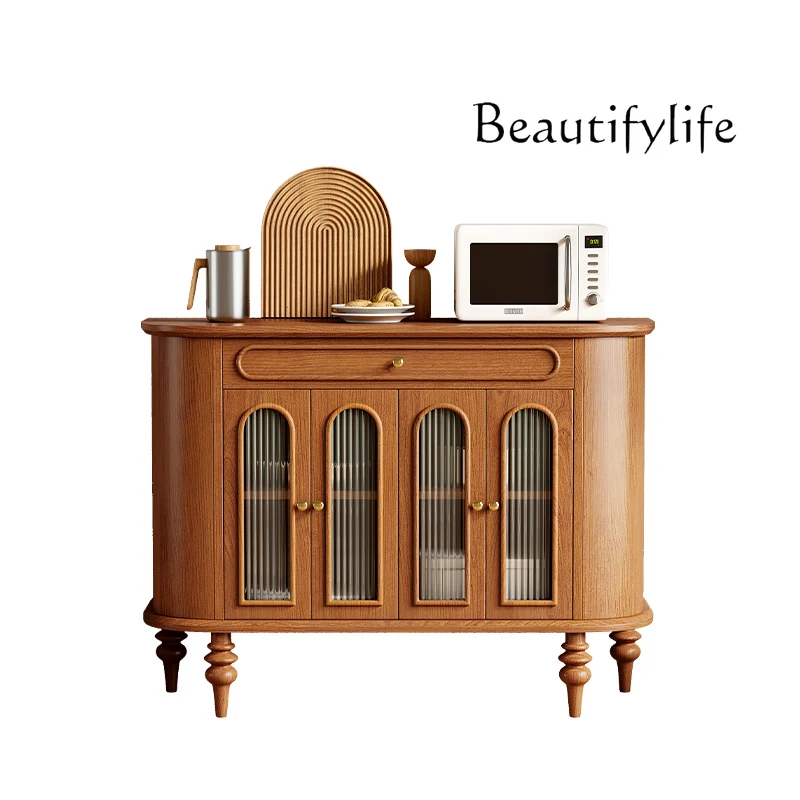 Chinese Ancient Style Sideboard Cabinet Cherry Solid Wood High-End French Entrance Living Room Storage Storage Cabinet
Chinese Ancient Style Sideboard Cabinet Cherry Solid Wood High-End French Entrance Living Room Storage Storage Cabinet