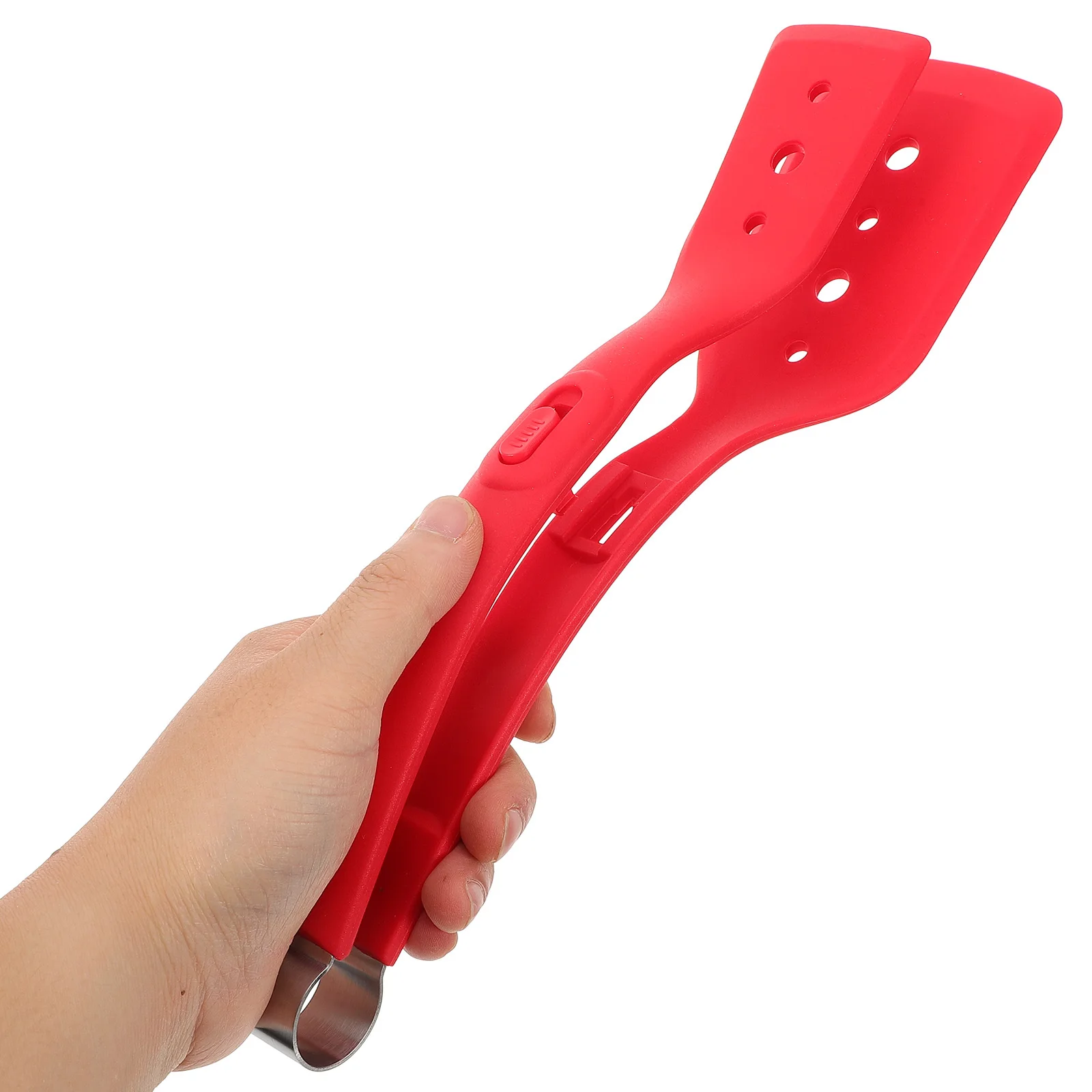 2Pcs 2-in-1 Egg Flipper Spatula Kitchen Clamp Tong Food Tongs for Cooking Steak Fish Frying Multi-Functional Egg Flipper Spatula
2Pcs 2-in-1 Egg Flipper Spatula Kitchen Clamp Tong Food Tongs for Cooking Steak Fish Frying Multi-Functional Egg Flipper Spatula