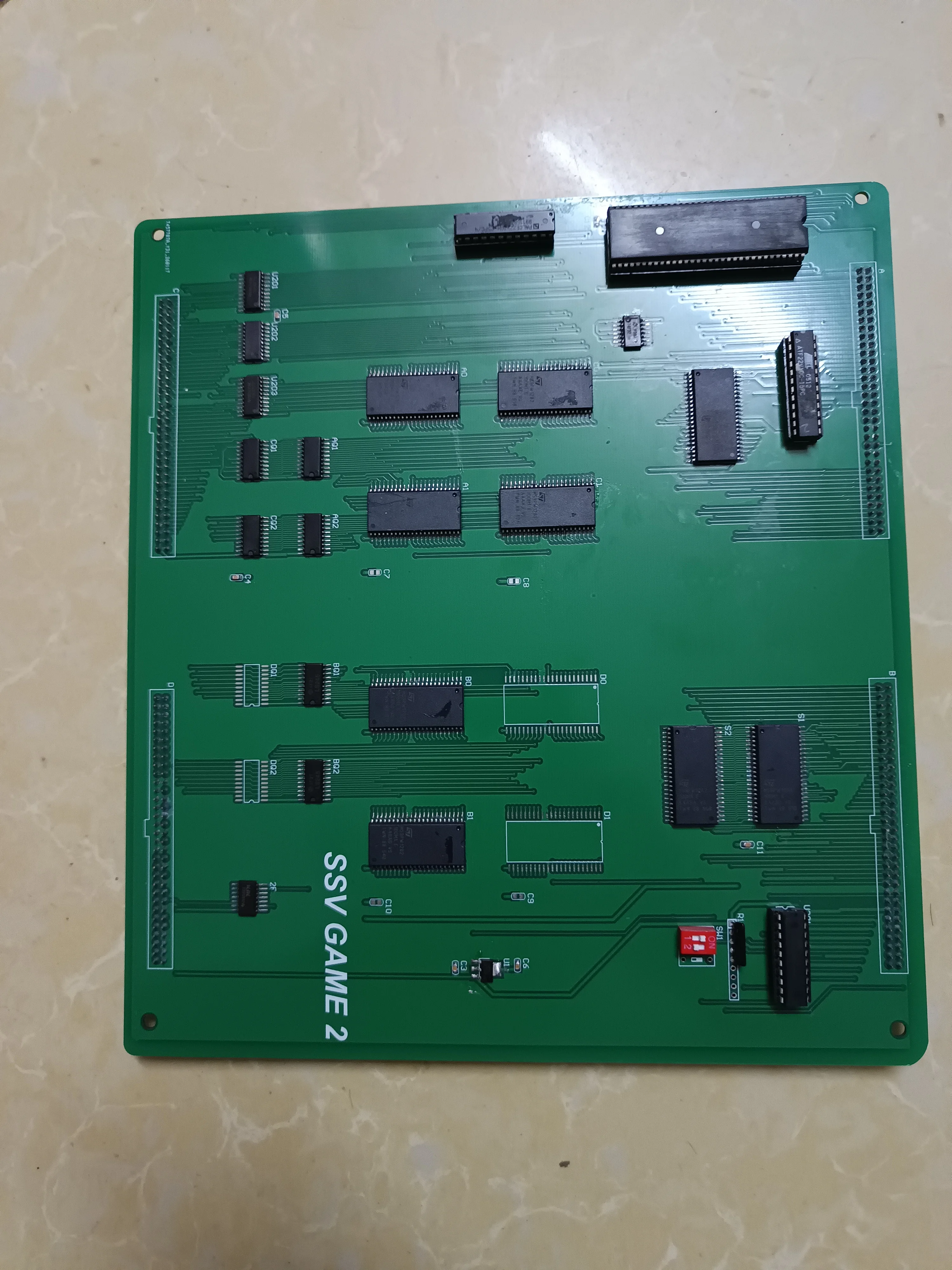 Аркадная плата SSV-2 4-в-1 с 4 классическими играми: Survival Arts, Monster Slider, Dyna Gear, Twin Eagle II
Аркадная плата SSV-2 4-в-1 с 4 классическими играми: Survival Arts, Monster Slider, Dyna Gear, Twin Eagle II