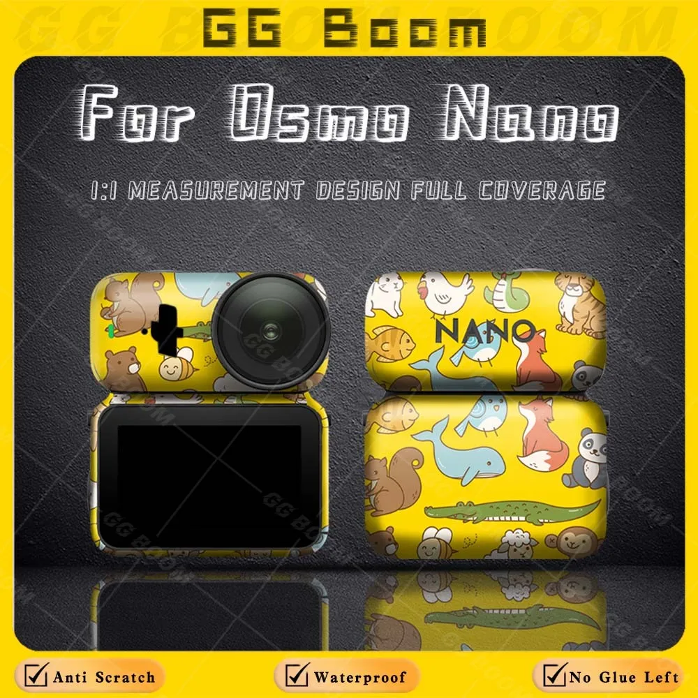 For Osmo Nano Camera Sticker Protective Full Body Frame Coverage Decoration Decal Waterproof Scratch-Resistant Camera Accessorie
For Osmo Nano Camera Sticker Protective Full Body Frame Coverage Decoration Decal Waterproof Scratch-Resistant Camera Accessorie
