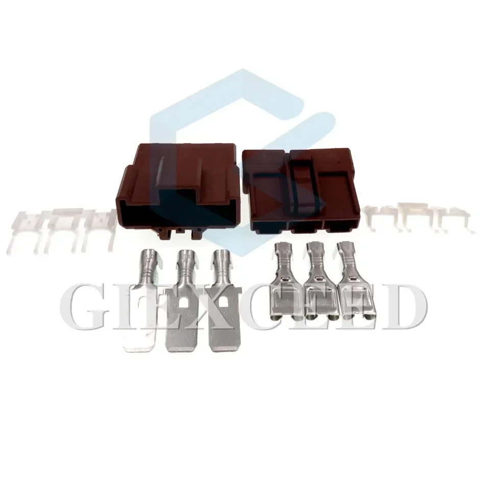2 Sets 3 Pin AC Assembly 6098-0208 6098-0210 7.8mm 3 Pin HD Series Electric Auto Wire Harness Female Male Connector Socket
2 Sets 3 Pin AC Assembly 6098-0208 6098-0210 7.8mm 3 Pin HD Series Electric Auto Wire Harness Female Male Connector Socket