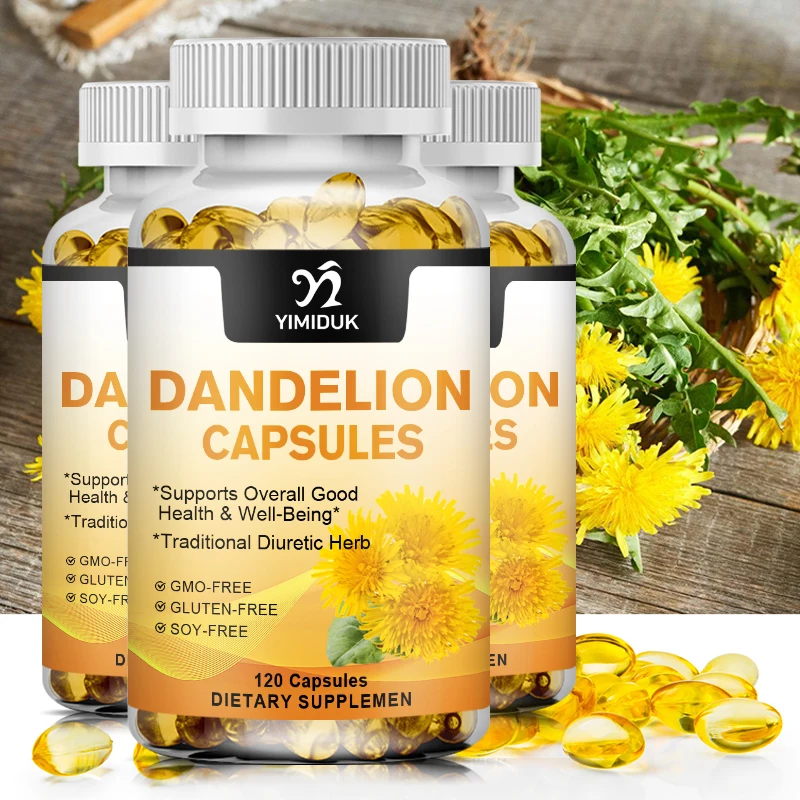 Dandelion Root Extract Capsules-Liver Detox Protection Liver,Good for Diuresis, Normal Blood Pressure & Sugar
Dandelion Root Extract Capsules-Liver Detox Protection Liver,Good for Diuresis, Normal Blood Pressure & Sugar