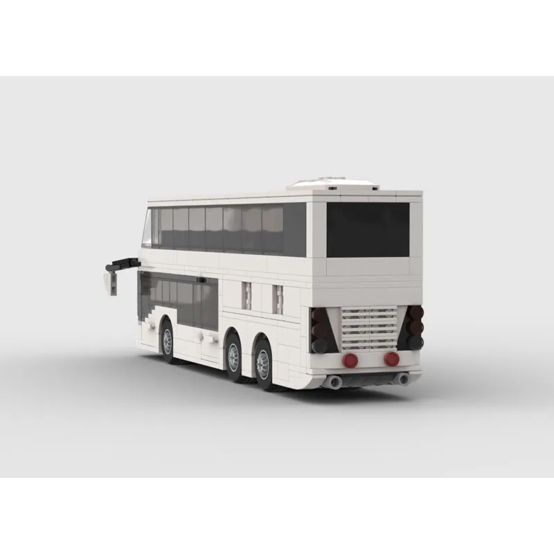 MOC-80708 City Traffic Double-Decker Bus Brick Model, 583 Parts, Creative Birthday and Christmas Toy Gift for Boys and Children
MOC-80708 City Traffic Double-Decker Bus Brick Model, 583 Parts, Creative Birthday and Christmas Toy Gift for Boys and Children