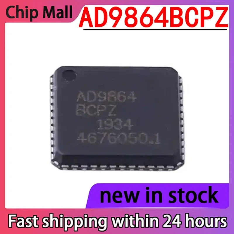 1PCS New AD9864BCPZ Package LFCSP48 2.7V~3.6V RF Front-end Chip in Stock
1PCS New AD9864BCPZ Package LFCSP48 2.7V~3.6V RF Front-end Chip in Stock