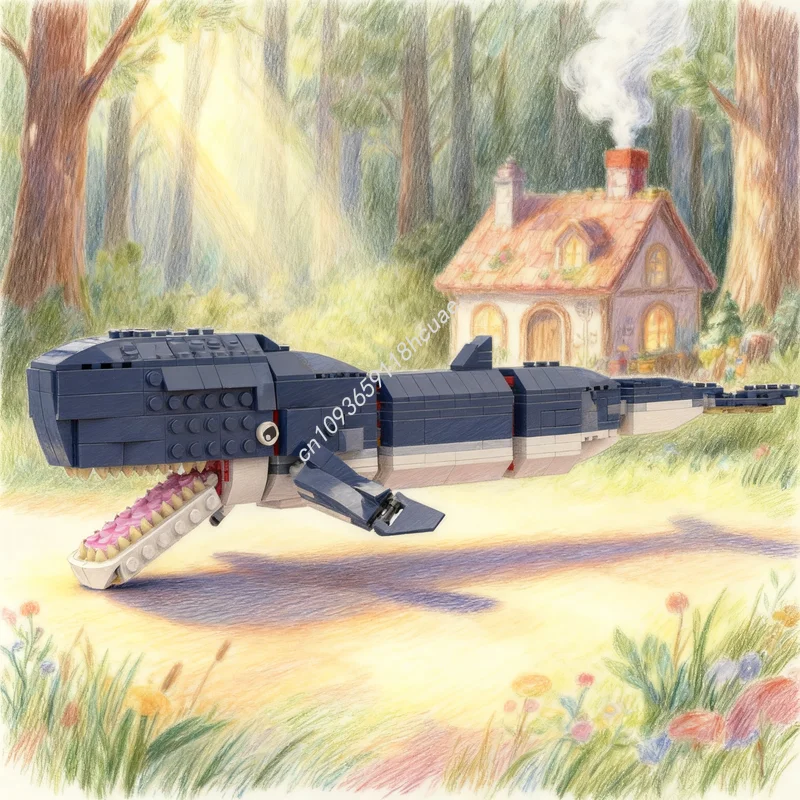 441 шт. MOC Livyatan Melvillei Alpha Team Mission, глубоководная модель, строительные блоки, строительные рождественские подарки, игрушка, образовательный кирпич
441 шт. MOC Livyatan Melvillei Alpha Team Mission, глубоководная модель, строительные блоки, строительные рождественские подарки, игрушка, образовательный кирпич