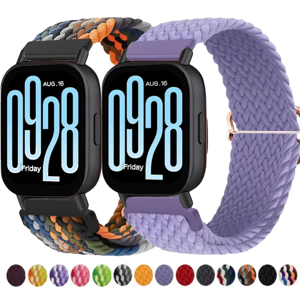 20/22mm Sports Nylon Braided Strap for Redmi Watch 5 Lite Breathable Elastic Comfortable and Adjustable for Redmi Watch 5 Active
20/22mm Sports Nylon Braided Strap for Redmi Watch 5 Lite Breathable Elastic Comfortable and Adjustable for Redmi Watch 5 Active