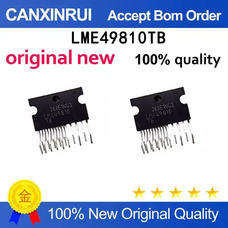 (5-100 pieces)New LME49810TB Package ZIP-15 Audio Power Amplifier IC Chip
(5-100 pieces)New LME49810TB Package ZIP-15 Audio Power Amplifier IC Chip