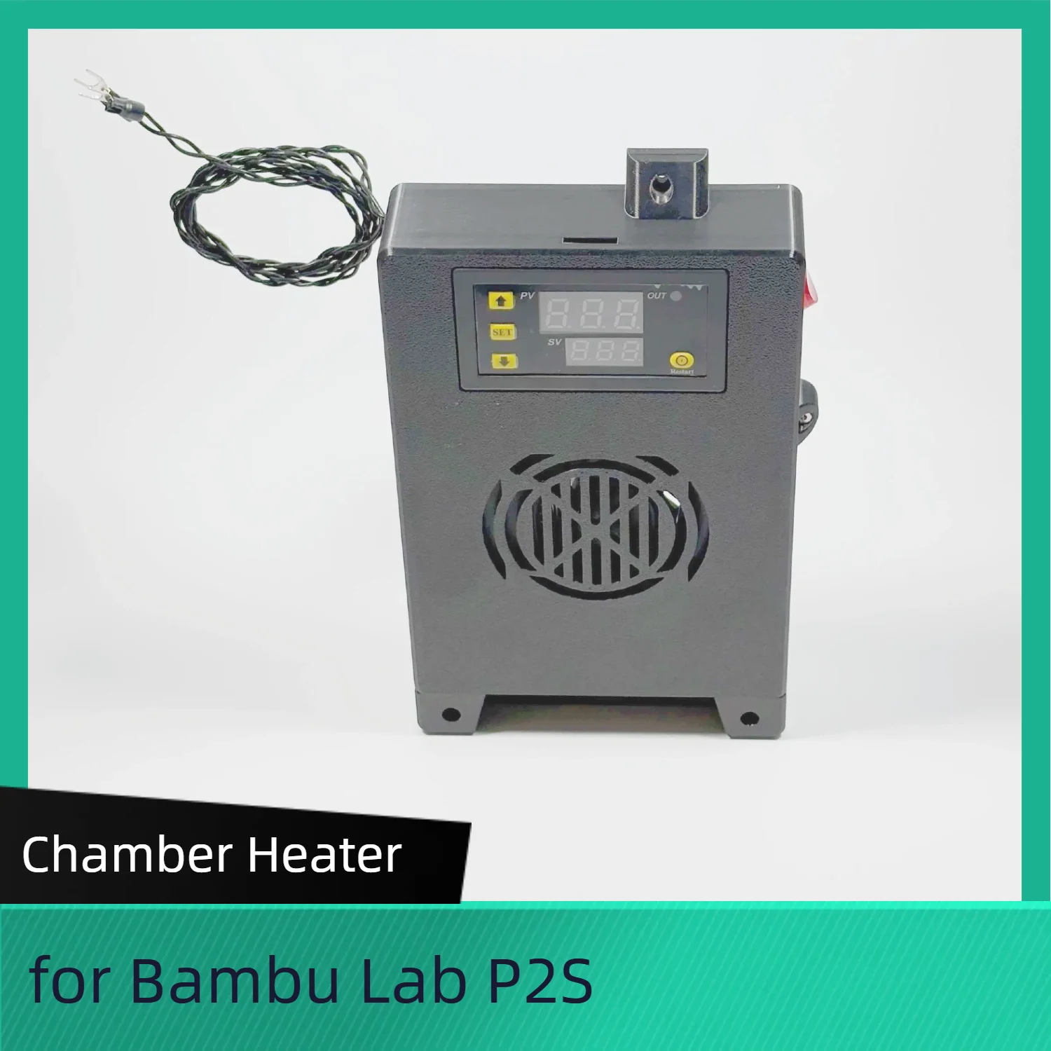 Chamber Heater for Bambu P2S Heater for Bambu Riscaldatore for Bambu Lab P2 Series Accessories 3D Printer Chamber Heater Upgrade
Chamber Heater for Bambu P2S Heater for Bambu Riscaldatore for Bambu Lab P2 Series Accessories 3D Printer Chamber Heater Upgrade