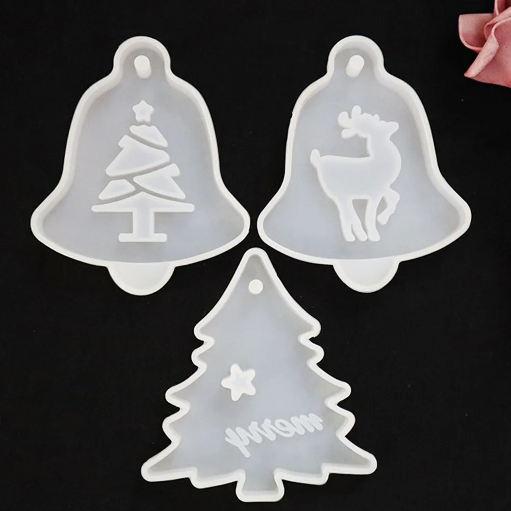 4 Pcs Christmas Tree Crystal Epoxy Mold Creative Decorations Pendant White Silica Gel Silicone Die
4 Pcs Christmas Tree Crystal Epoxy Mold Creative Decorations Pendant White Silica Gel Silicone Die