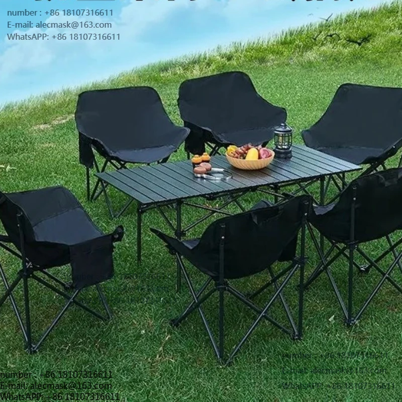 Moon Chair Portable Outdoor Table and Chair Set Lazy Chair Backrest Ultra Light Fishing Stool Outdoor Camping
Moon Chair Portable Outdoor Table and Chair Set Lazy Chair Backrest Ultra Light Fishing Stool Outdoor Camping