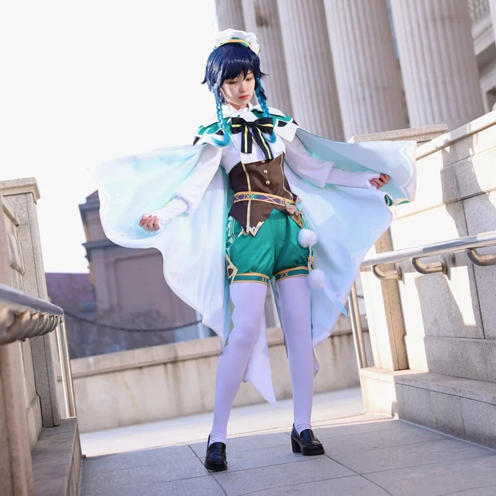 Venti Cosplay Costume Genshin Impact Wind Archon Full Game Cosplay Set Halloween Carnival Party Performance
Venti Cosplay Costume Genshin Impact Wind Archon Full Game Cosplay Set Halloween Carnival Party Performance