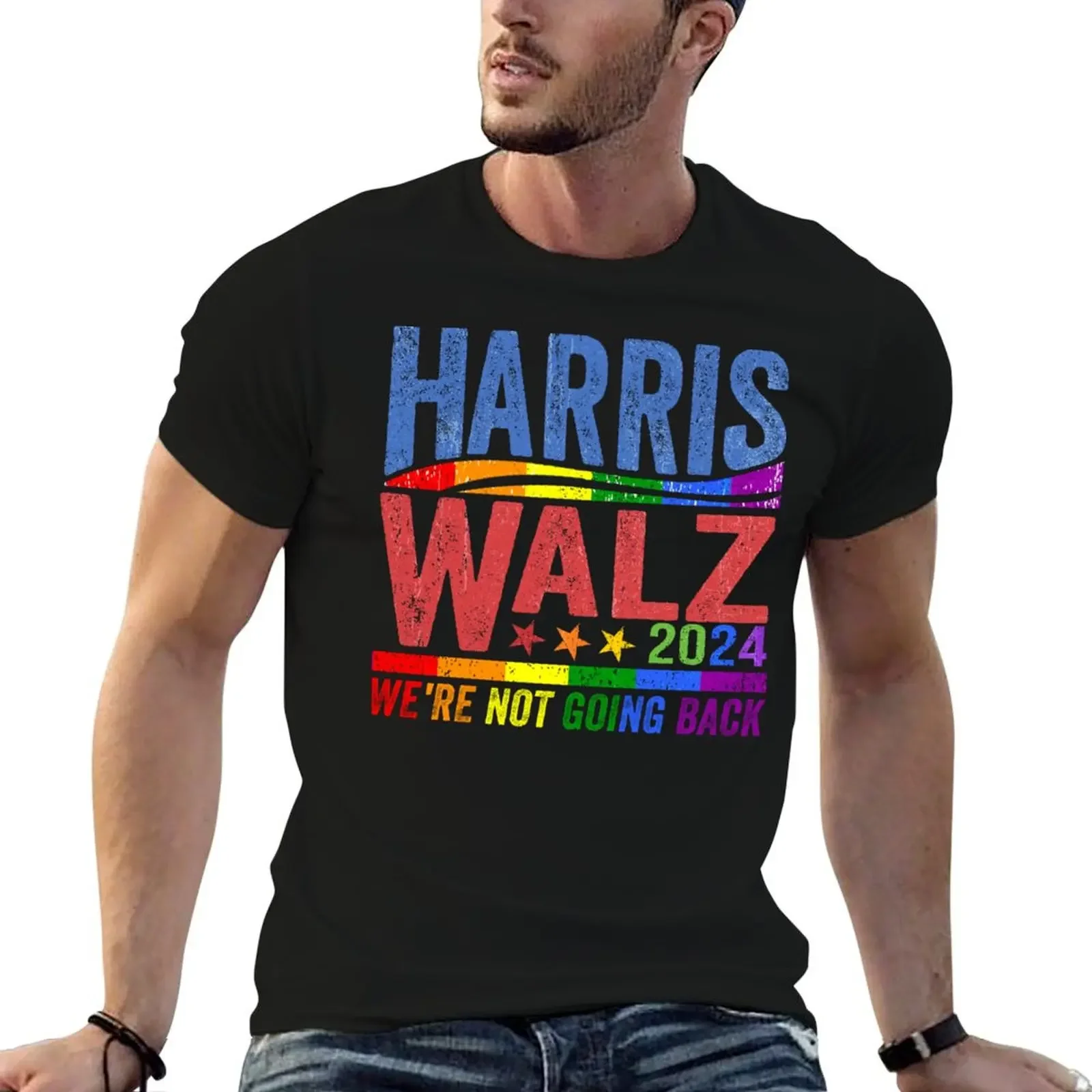 Kamala Harris Tim Walz 2024 Peace LGBT T-Shirt graphics Man t-shirt kawaii clothes mens big and tall t shirts
Kamala Harris Tim Walz 2024 Peace LGBT T-Shirt graphics Man t-shirt kawaii clothes mens big and tall t shirts