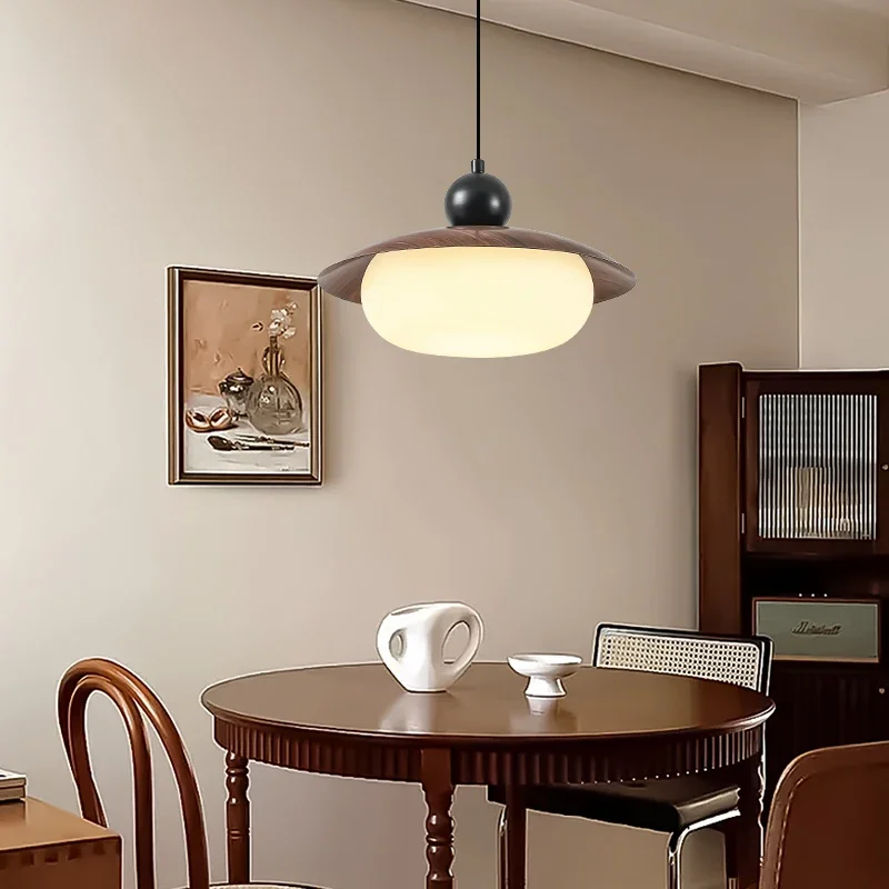 Nordic Wood Grain Metal Plate Glass Round Design Led Pendant Lights for Living Dining Table Room Bedroom Hanging Line Fixture
Nordic Wood Grain Metal Plate Glass Round Design Led Pendant Lights for Living Dining Table Room Bedroom Hanging Line Fixture