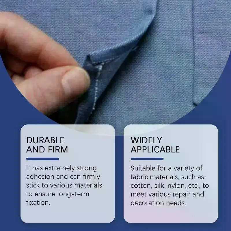 New Jakehoe Fabric Adhesive, Multi-Functional Fabric Adhesive Clothing Pattern Adhesive Soft Adhesive
New Jakehoe Fabric Adhesive, Multi-Functional Fabric Adhesive Clothing Pattern Adhesive Soft Adhesive