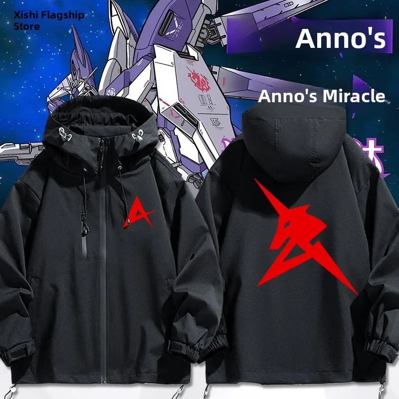 Amuro Ram Head Cow Jaet Outerwear Autumn Winter Men Women Clothes Tops Windproof Polyester Fiber Long Sve Hooded
Amuro Ram Head Cow Jaet Outerwear Autumn Winter Men Women Clothes Tops Windproof Polyester Fiber Long Sve Hooded