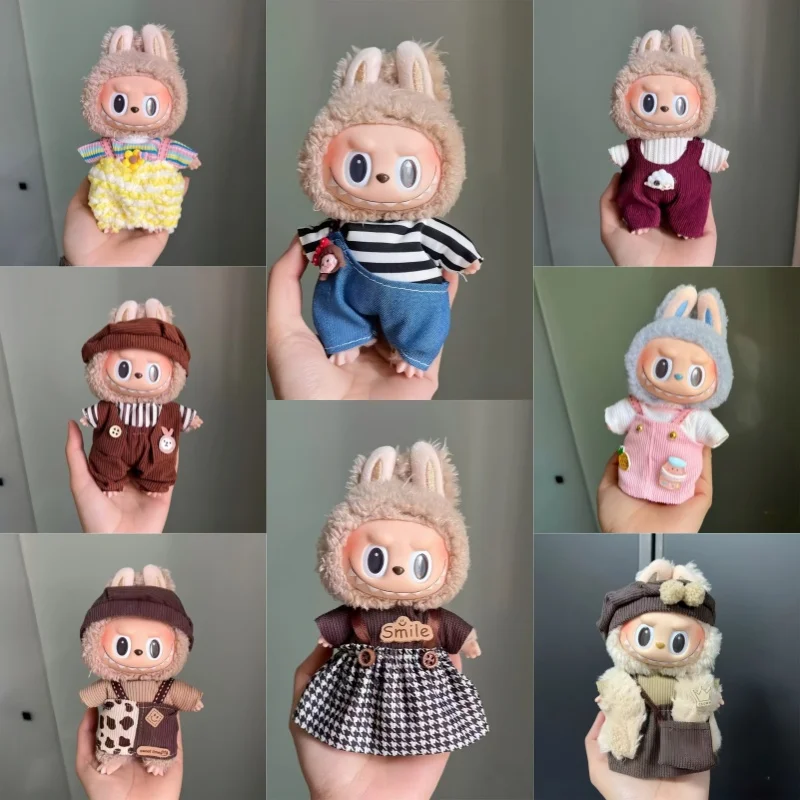 Only clothing available for 15cm-17cm Labubu Replacement set multiple styles without dolls
Only clothing available for 15cm-17cm Labubu Replacement set multiple styles without dolls