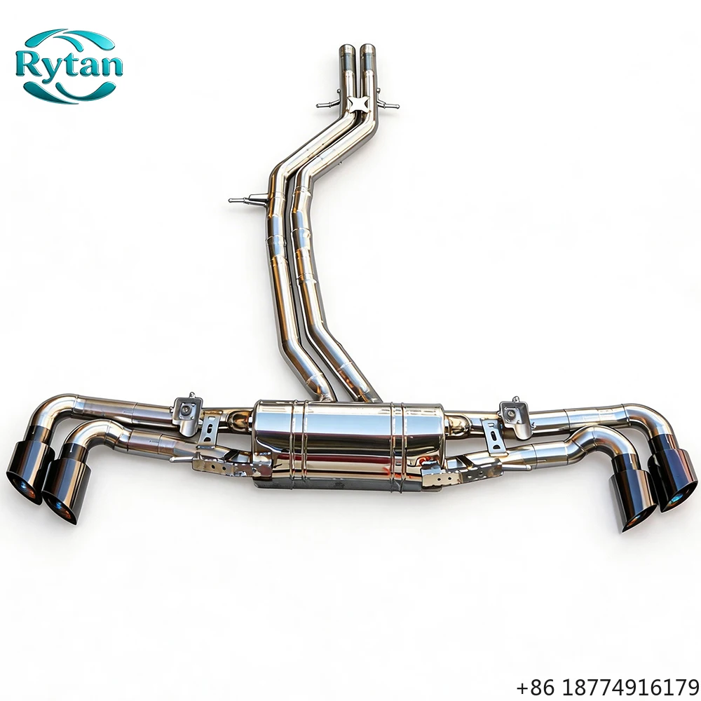 Выхлопная система Valvetronic из нержавеющей стали 304SS с клапанами, Catback, для URUS 4.0T V8 2018 года
Выхлопная система Valvetronic из нержавеющей стали 304SS с клапанами, Catback, для URUS 4.0T V8 2018 года