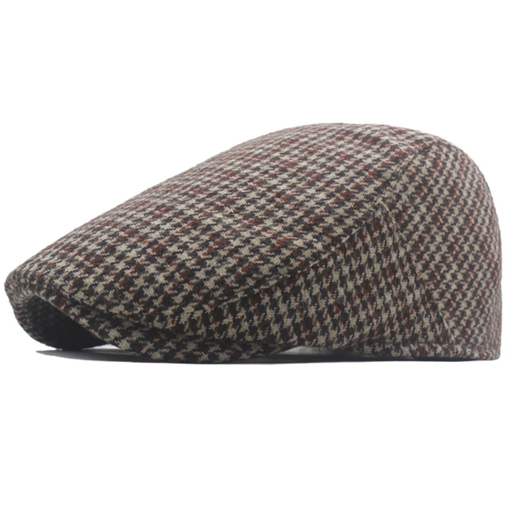 HT5038 Mens Berets Women Vintage Plaid Artist Painter Wool Beret Hat Male Female Ivy Flat Cap Adjustable Autumn Winter Beret Cap
HT5038 Mens Berets Women Vintage Plaid Artist Painter Wool Beret Hat Male Female Ivy Flat Cap Adjustable Autumn Winter Beret Cap