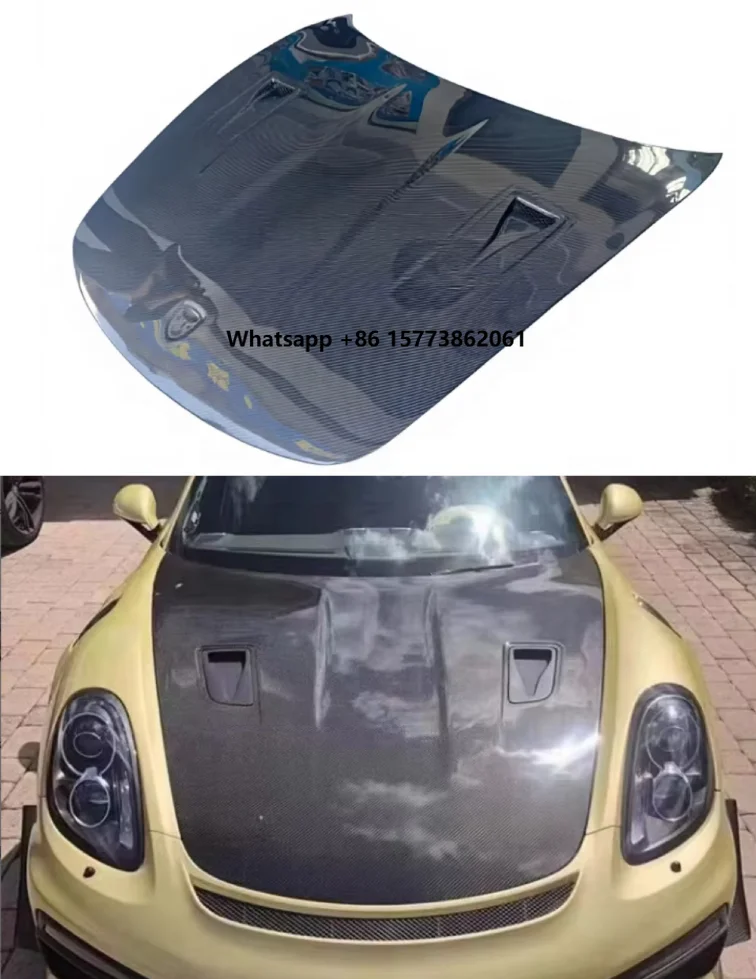 For 981 Boxster CAYMAN GT4 Style Carbon Fiber Car Engine Cover Hood Directly From the Factory
For 981 Boxster CAYMAN GT4 Style Carbon Fiber Car Engine Cover Hood Directly From the Factory