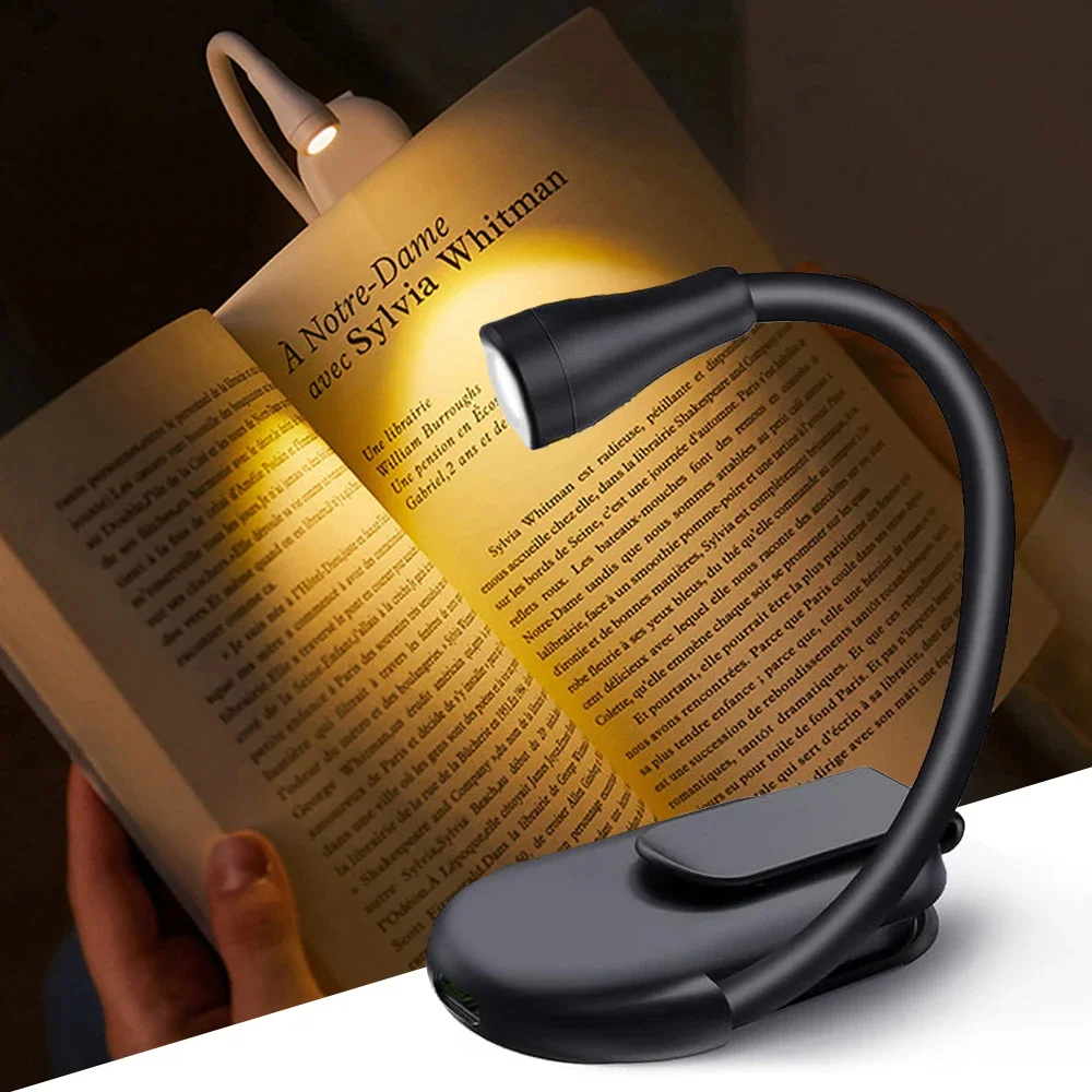 Book Light USB Rechargeable Portable 3 Color Reading Light Book Lamp for Reading in Bed Book Lover Gifts LED BookLight
Book Light USB Rechargeable Portable 3 Color Reading Light Book Lamp for Reading in Bed Book Lover Gifts LED BookLight