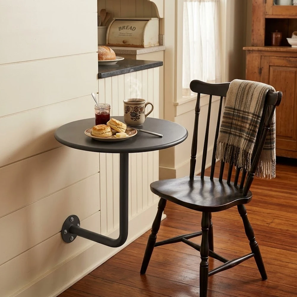 Various Heavy Duty Metal Wall Mounted Coffee Table Rustproof Floating End Table for Home Office Balcony Modern minimalist style
Various Heavy Duty Metal Wall Mounted Coffee Table Rustproof Floating End Table for Home Office Balcony Modern minimalist style