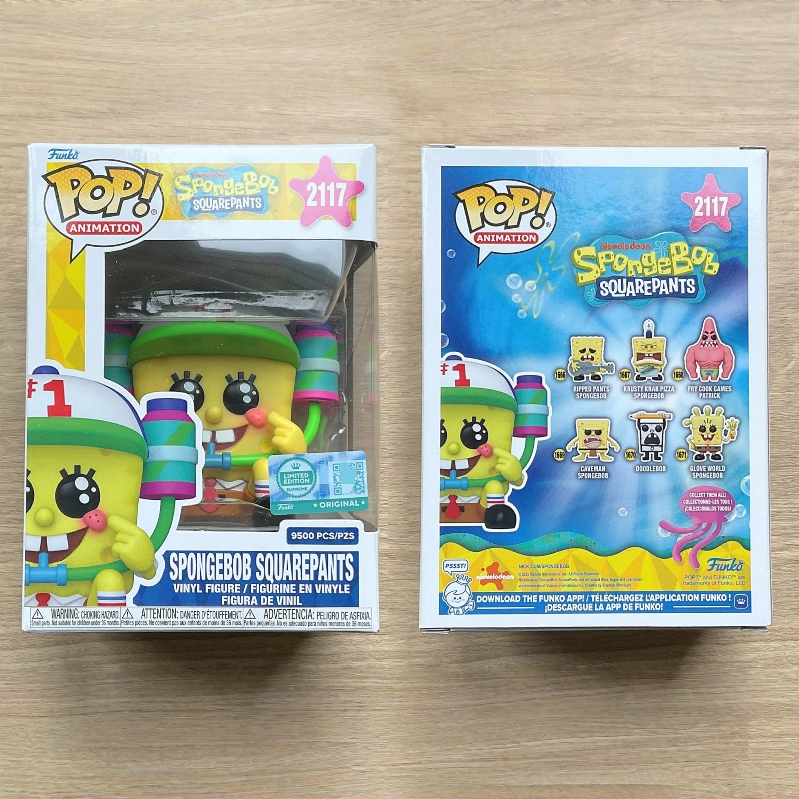 Funko Pop Spongebob Squarepants Vinyl Figure #2177 Official Licensed 7500 Limited Edition Collectible Statue Fans Toy Gift
Funko Pop Spongebob Squarepants Vinyl Figure #2177 Official Licensed 7500 Limited Edition Collectible Statue Fans Toy Gift