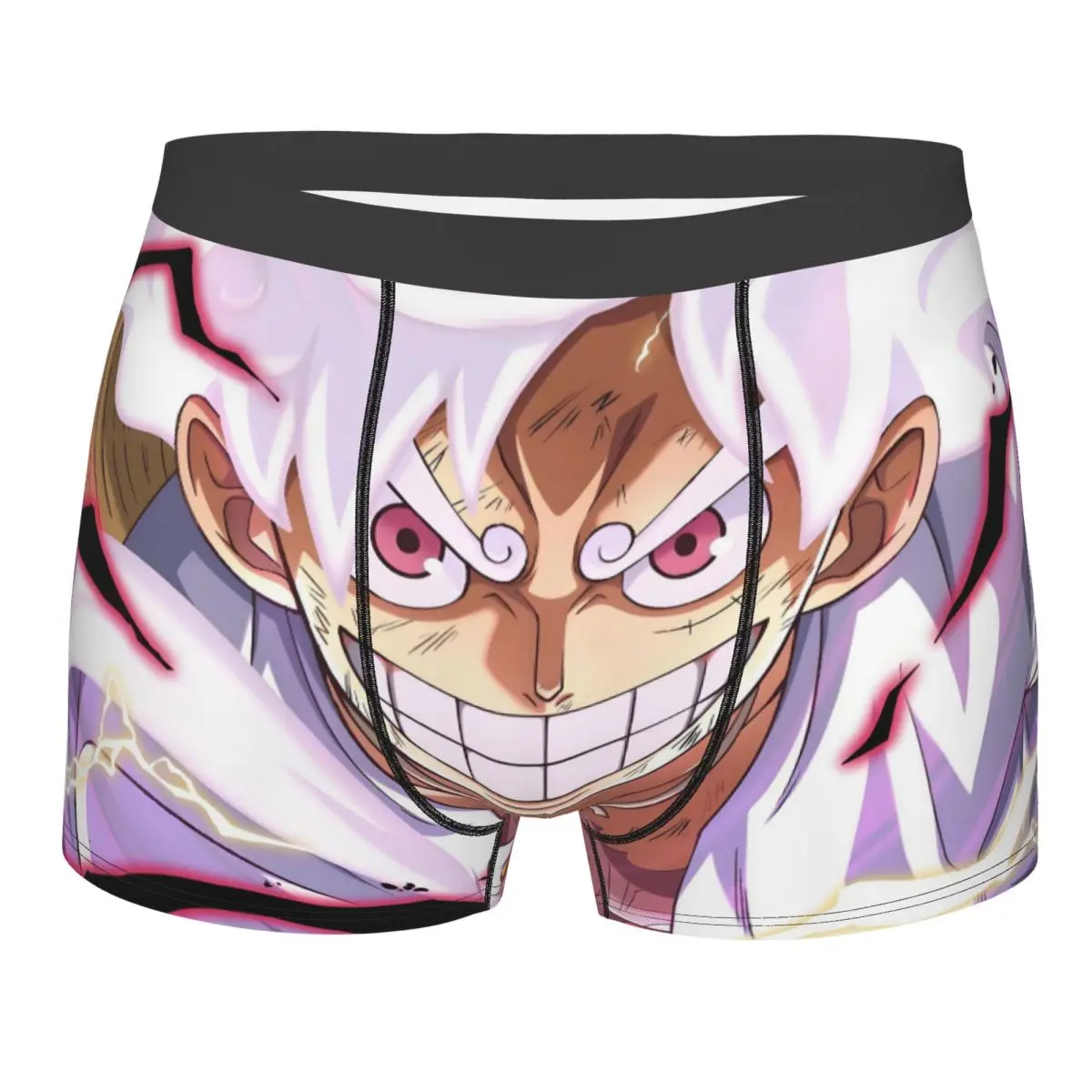 Custom Male Cool New Manga One P-Pieces Luffy Underwear Gear 5 Boxer Briefs Stretch Shorts Panties Underpants
Custom Male Cool New Manga One P-Pieces Luffy Underwear Gear 5 Boxer Briefs Stretch Shorts Panties Underpants