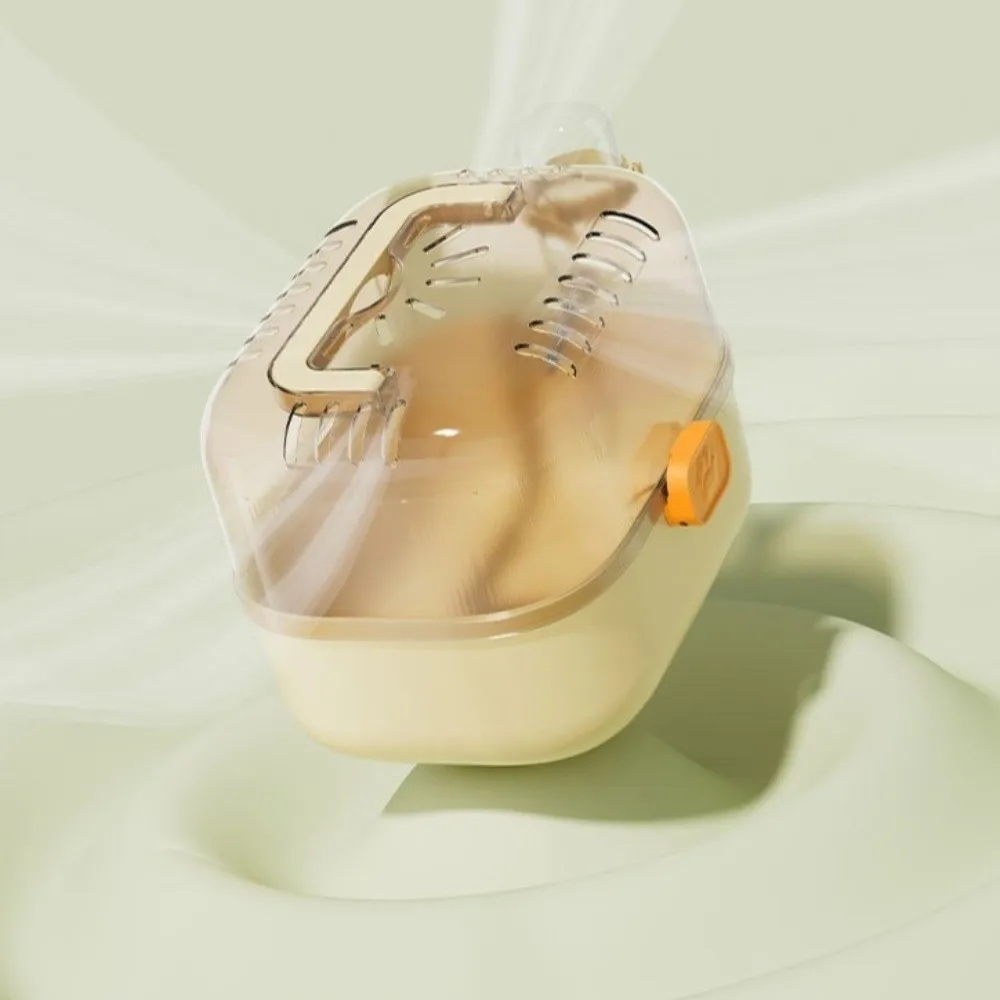 Sturdy Handheld Hamster Cage Breathable Ventilated Pet Carrier Removable Part Transparent Hamster Habitat Outdoor Activity
Sturdy Handheld Hamster Cage Breathable Ventilated Pet Carrier Removable Part Transparent Hamster Habitat Outdoor Activity