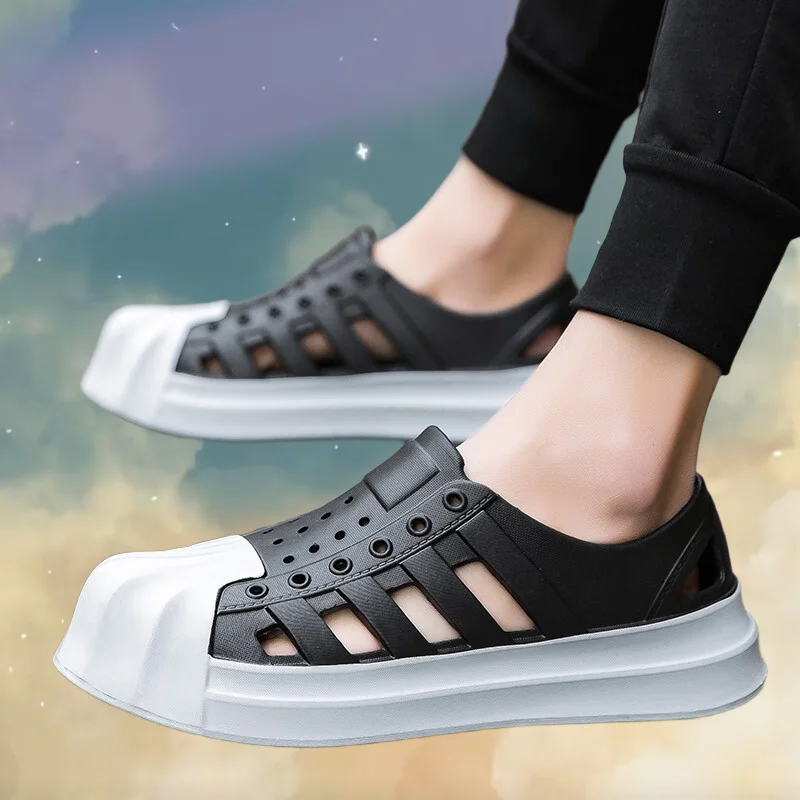 Outdoor Fishing Thick Sole Anti Slip Odor Slippers Summer New Style EVA Cave Shoes for Men and Women Sandals for Outdoor Wear
Outdoor Fishing Thick Sole Anti Slip Odor Slippers Summer New Style EVA Cave Shoes for Men and Women Sandals for Outdoor Wear