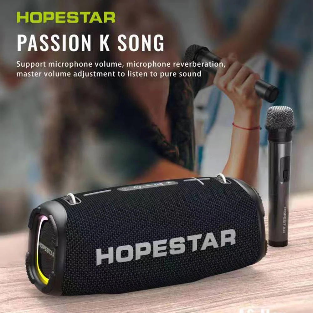A6MAX 80W Wireless Speaker Portable Outdoor Soundbar Speaker 3D Stereo Subwoofer Big Soundbar With Microphone
A6MAX 80W Wireless Speaker Portable Outdoor Soundbar Speaker 3D Stereo Subwoofer Big Soundbar With Microphone