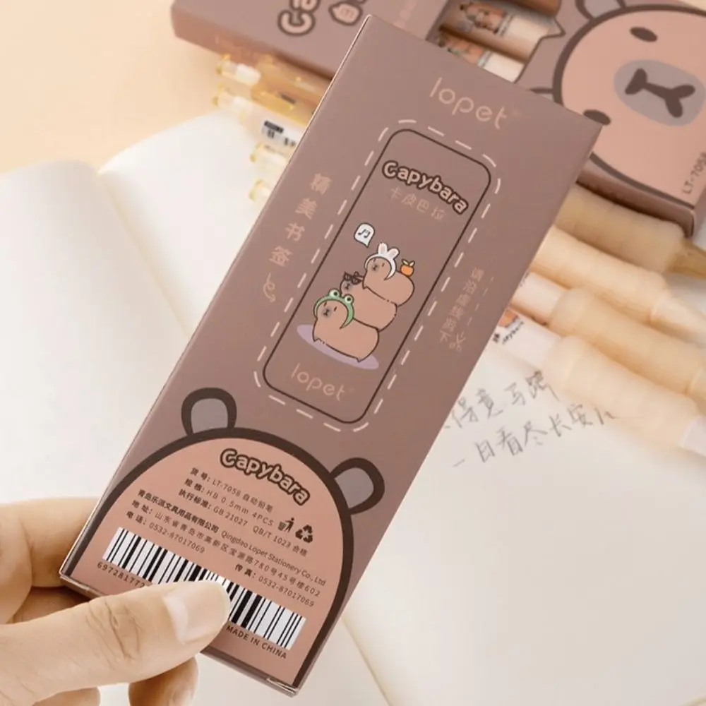 Канцелярские принадлежности Kawaii Capybara, механический карандаш, эстетический милый пенал, пресс 0,5 мм, автоматический карандаш для студентов
Канцелярские принадлежности Kawaii Capybara, механический карандаш, эстетический милый пенал, пресс 0,5 мм, автоматический карандаш для студентов