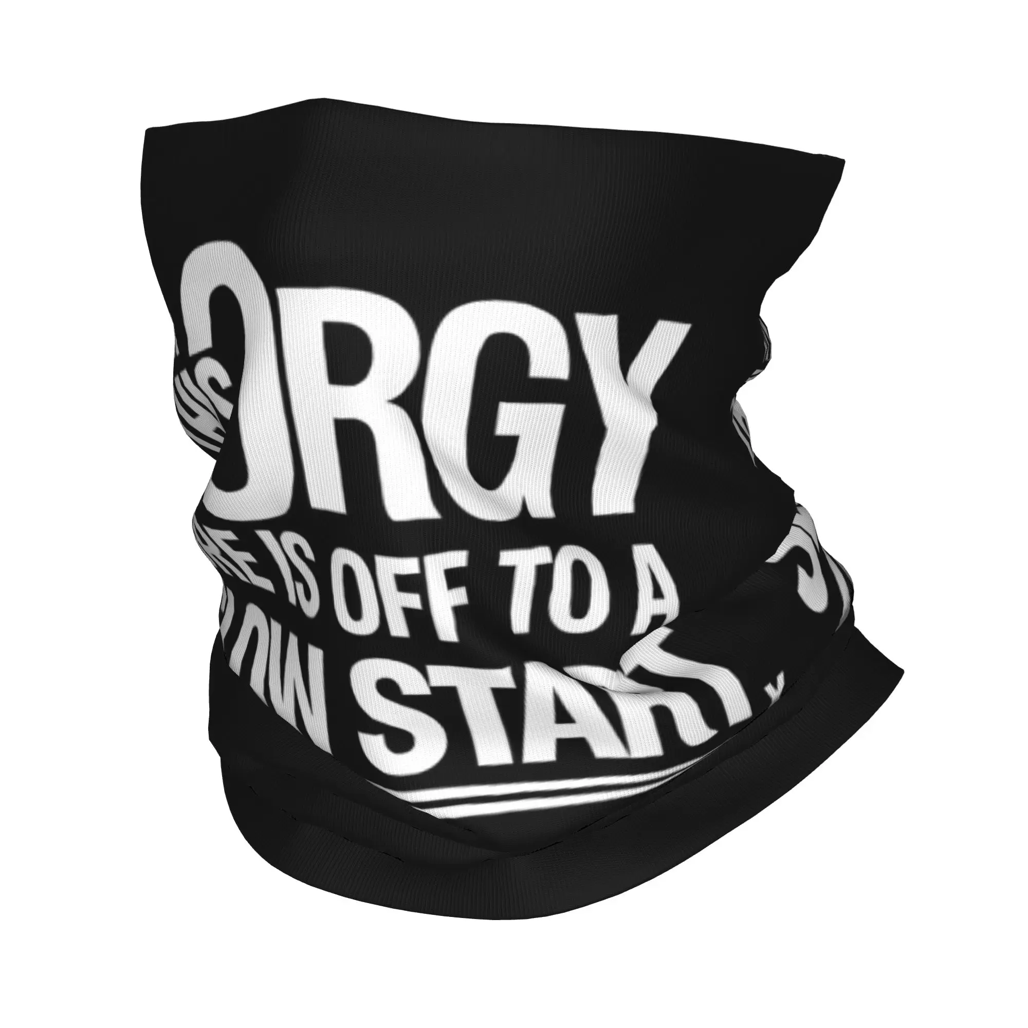 This Orgy Sure is Off to A Slow Start Quote Bandana Neck Gaiter Print Funny Balaclavas Mask Scarf Multi-use Cycling Unisex Adult
This Orgy Sure is Off to A Slow Start Quote Bandana Neck Gaiter Print Funny Balaclavas Mask Scarf Multi-use Cycling Unisex Adult