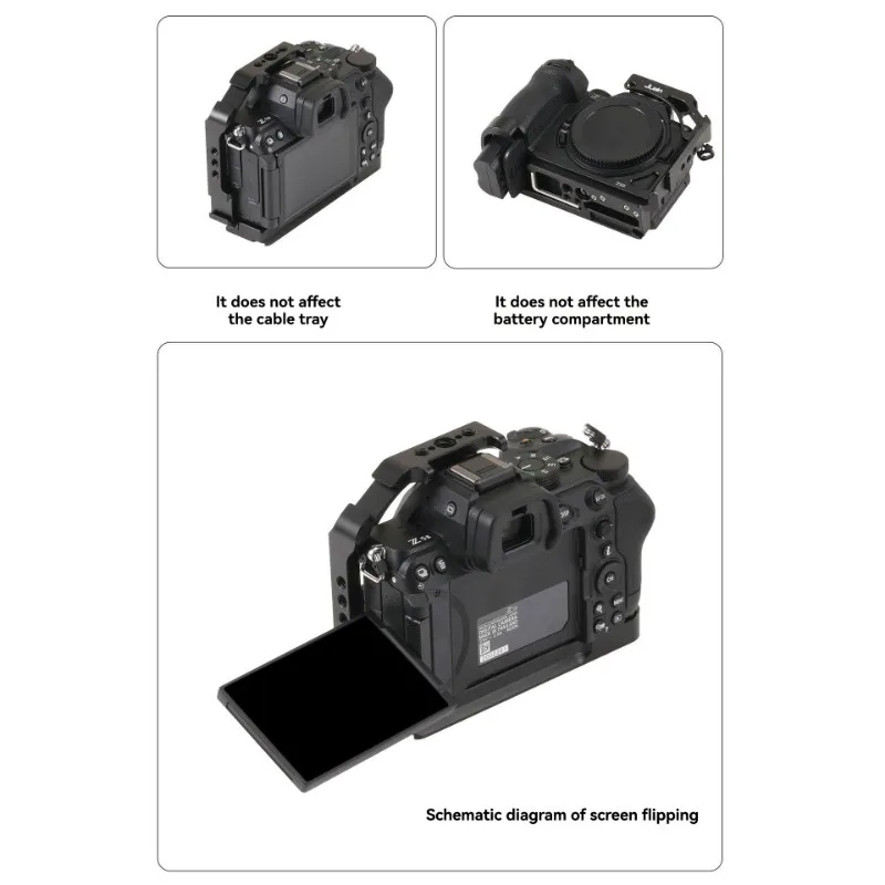24-Hour Delivery Jlwin Z5 II For Nikon Camera Cage With Side Handle Expansion Frame Z5II Enhanced Stability Accessories
24-Hour Delivery Jlwin Z5 II For Nikon Camera Cage With Side Handle Expansion Frame Z5II Enhanced Stability Accessories