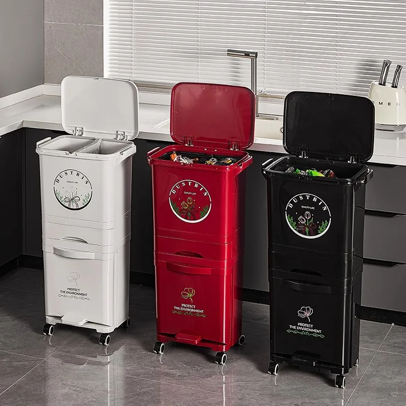 Kitchen Tra Can High Model Large Capaci No Bending Waist Cover Household Garbage Buet Waste Sorting Bin Fly Use
Kitchen Tra Can High Model Large Capaci No Bending Waist Cover Household Garbage Buet Waste Sorting Bin Fly Use