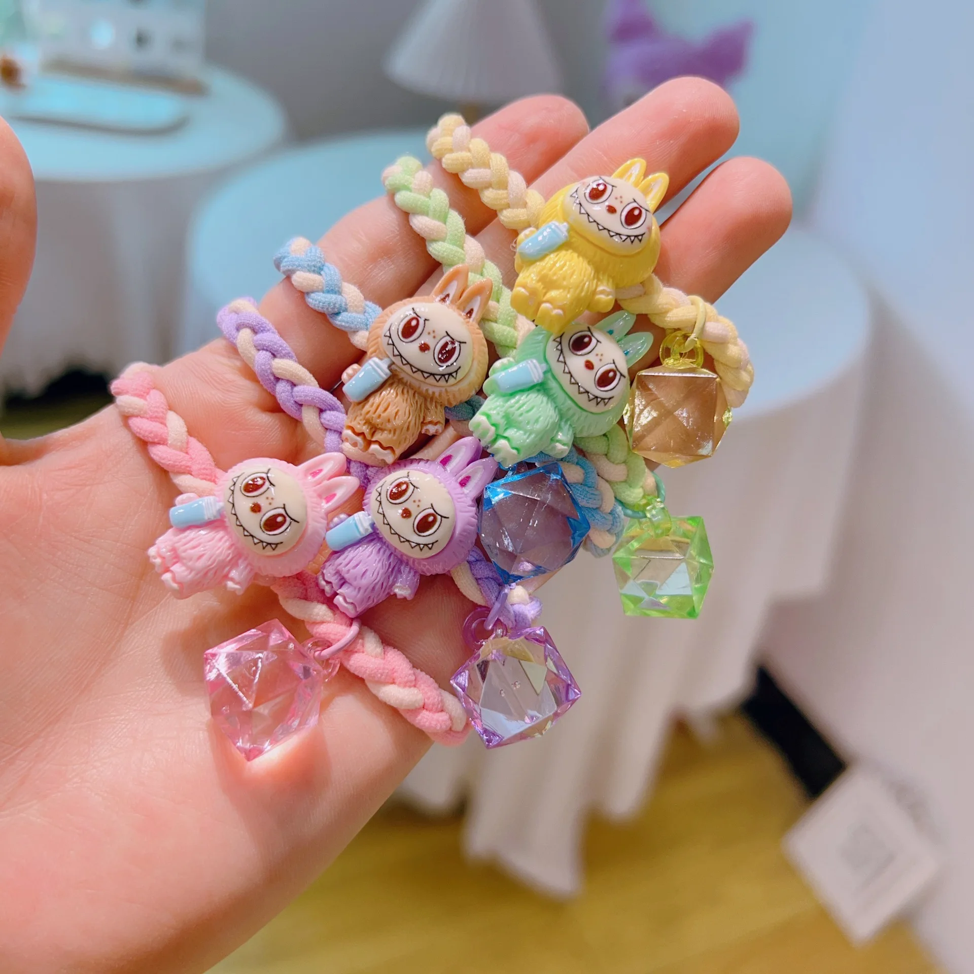 10pcs New Cartoon Children's Labubu Hairband for Girls Anime Hair Clip Kid Hair Accessories Kawaii Friends for Gifts
10pcs New Cartoon Children's Labubu Hairband for Girls Anime Hair Clip Kid Hair Accessories Kawaii Friends for Gifts