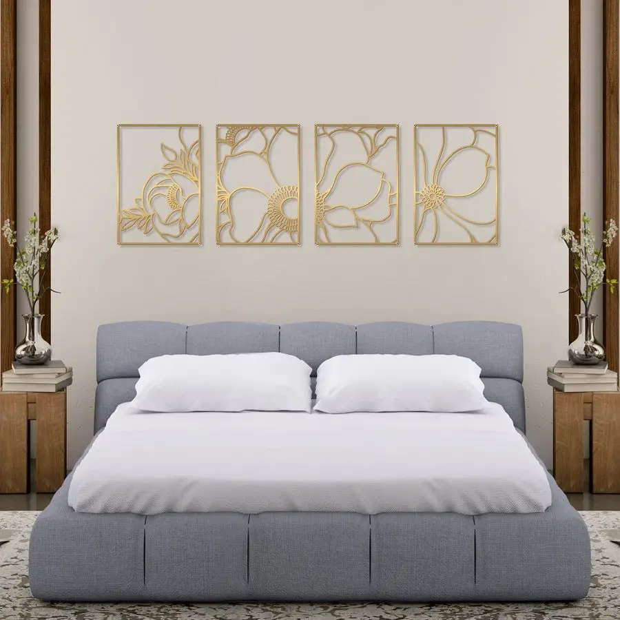 4-пакет золотых настенных рисунков, цветочное минималистское однолинейное искусство, настоящий металлический природный цветочный абстрактный настенный декор для кухни, спальни, гостиной
4-пакет золотых настенных рисунков, цветочное минималистское однолинейное искусство, настоящий металлический природный цветочный абстрактный настенный декор для кухни, спальни, гостиной
