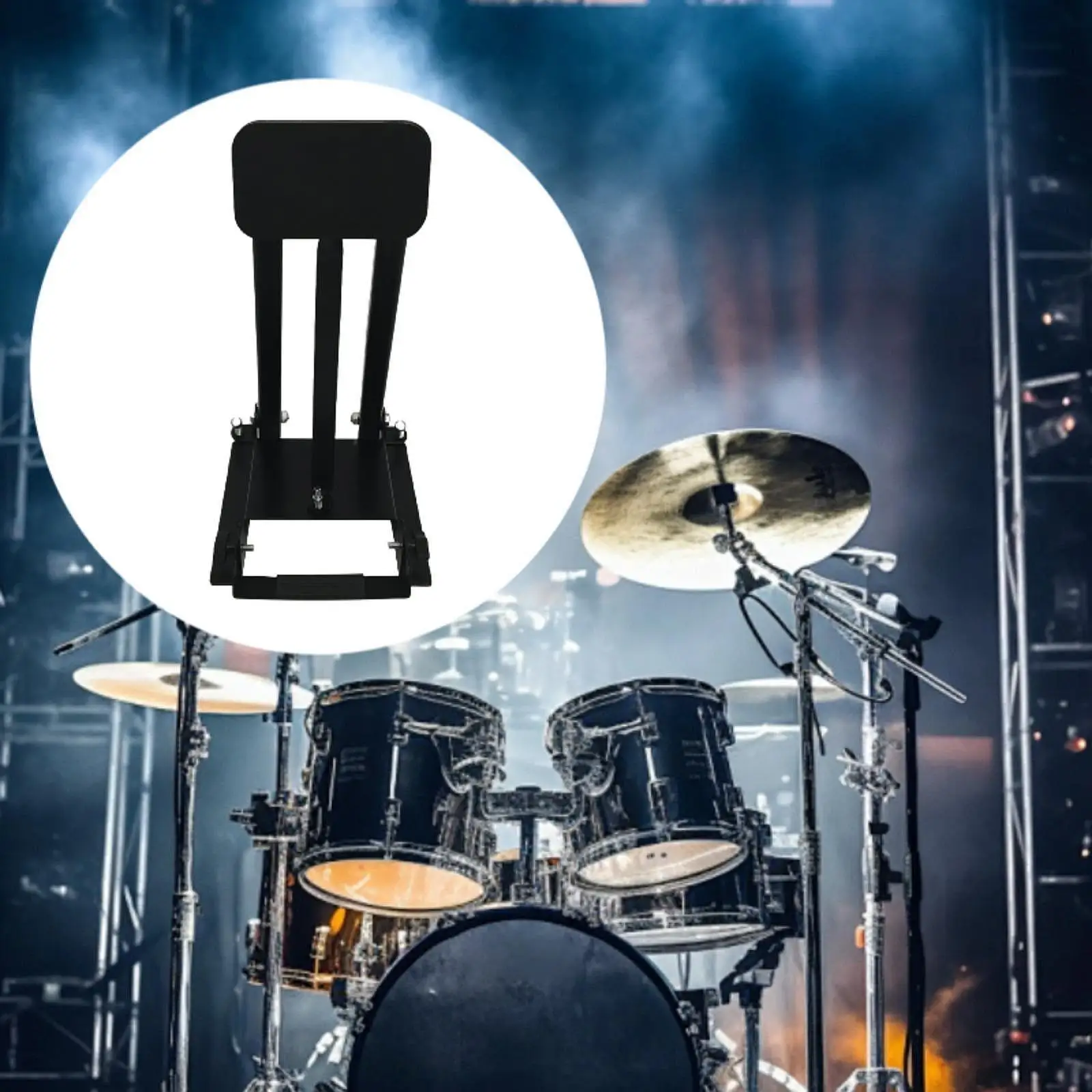 Kick Drum Practicing Pad Percussion Parts, Professional, Silent Portable Sturdy High Density Rubber Convenience Drum Accessory
Kick Drum Practicing Pad Percussion Parts, Professional, Silent Portable Sturdy High Density Rubber Convenience Drum Accessory