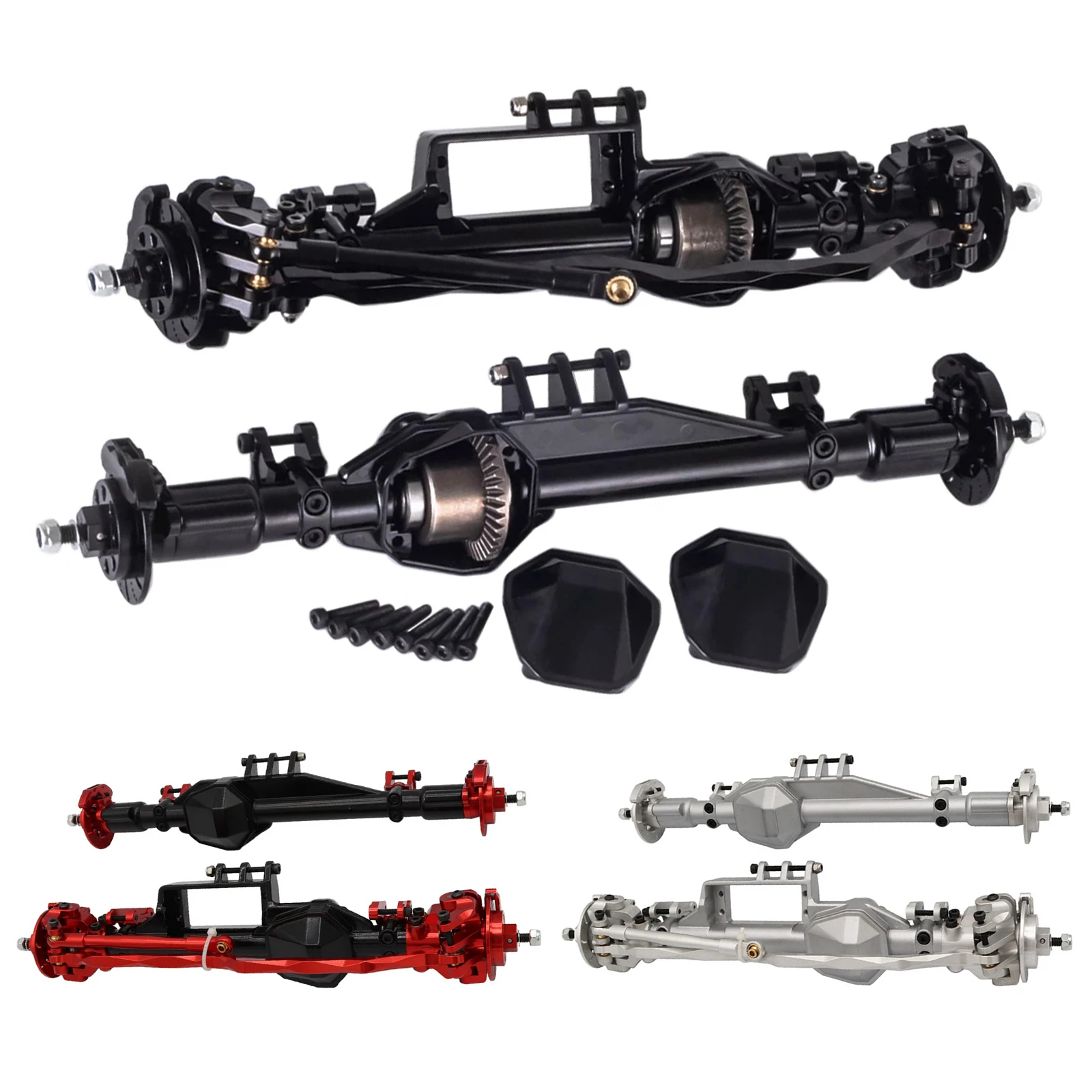 RC 1/10 Axial RBX10 Ryft off-road pipe unwheeling upgrading accessories axle all metal front and rear axle assemblies
RC 1/10 Axial RBX10 Ryft off-road pipe unwheeling upgrading accessories axle all metal front and rear axle assemblies
