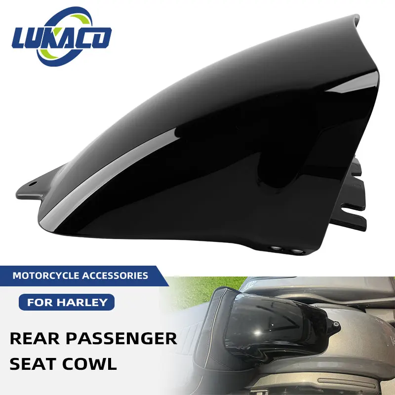 Motorcycle Accessory Black Seat Cowl Rear Passenger Seat Cover Camel Hump Cover For Harley Road Glide 121 CVO 117 2023-2025
Motorcycle Accessory Black Seat Cowl Rear Passenger Seat Cover Camel Hump Cover For Harley Road Glide 121 CVO 117 2023-2025