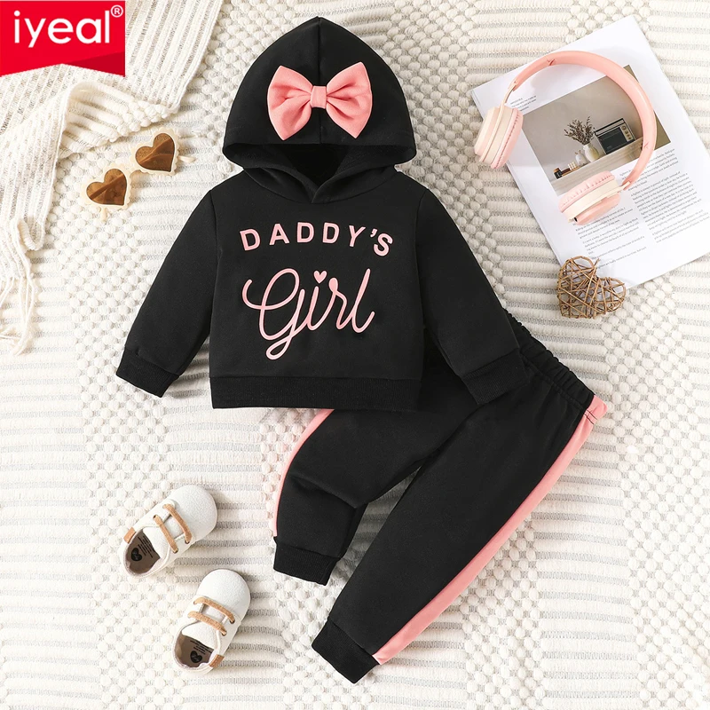 IYEAL 2025 Spring and Autumn New Product Casual Fashion Letter Pattern Bow Decoration Hoodie+Pants 2-piece Set
IYEAL 2025 Spring and Autumn New Product Casual Fashion Letter Pattern Bow Decoration Hoodie+Pants 2-piece Set