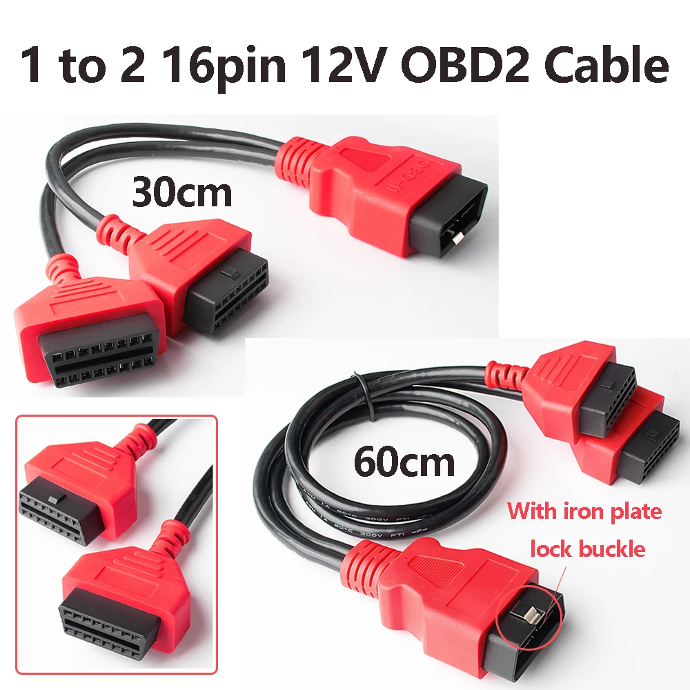 Универсальный соединительный кабель 2 в 1 «папа-мама» 16-контактный разъем OBD2 30 см 12 В OBDII кабель 60 см с железной пластиной, пряжка, диагностический инструмент
Универсальный соединительный кабель 2 в 1 «папа-мама» 16-контактный разъем OBD2 30 см 12 В OBDII кабель 60 см с железной пластиной, пряжка, диагностический инструмент