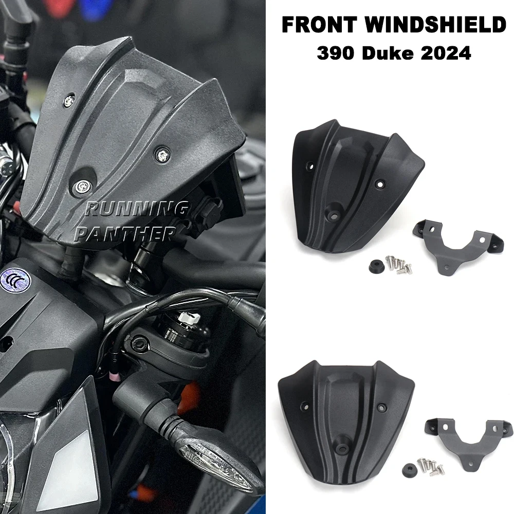 New Motorcycle Windshield Windscreen Front Wind Deflector Guard Black For 390 2024
New Motorcycle Windshield Windscreen Front Wind Deflector Guard Black For 390 2024