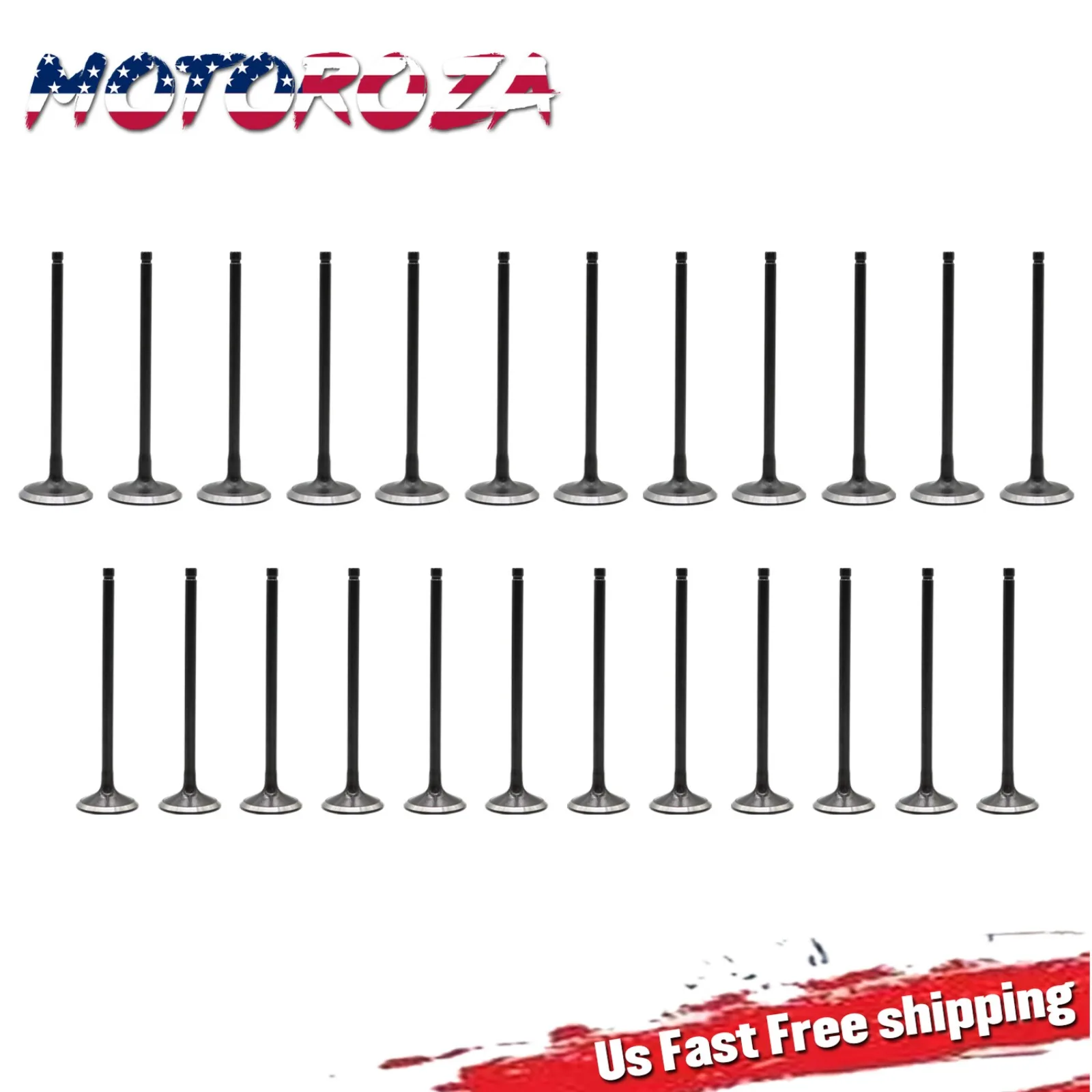 J32A1 24* Exhaust Intake Valves For 00-10 Acura Honda Saturn 3.2L 3.5L SOHC 24v
J32A1 24* Exhaust Intake Valves For 00-10 Acura Honda Saturn 3.2L 3.5L SOHC 24v