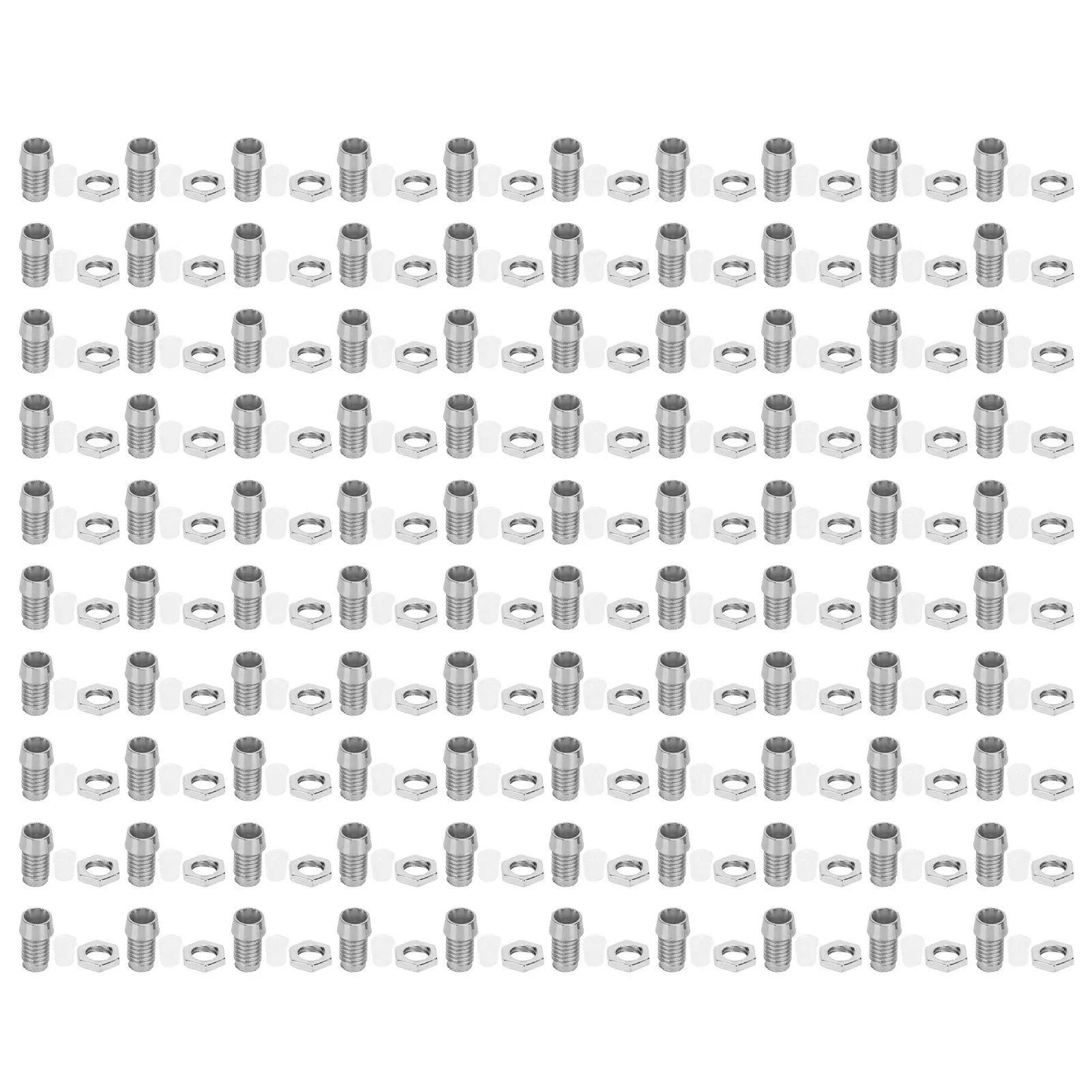 100 Set LED Holder Plastic Chrome Plated 3mm for Light Emitting Diodes Lamp Bulb Silver
100 Set LED Holder Plastic Chrome Plated 3mm for Light Emitting Diodes Lamp Bulb Silver