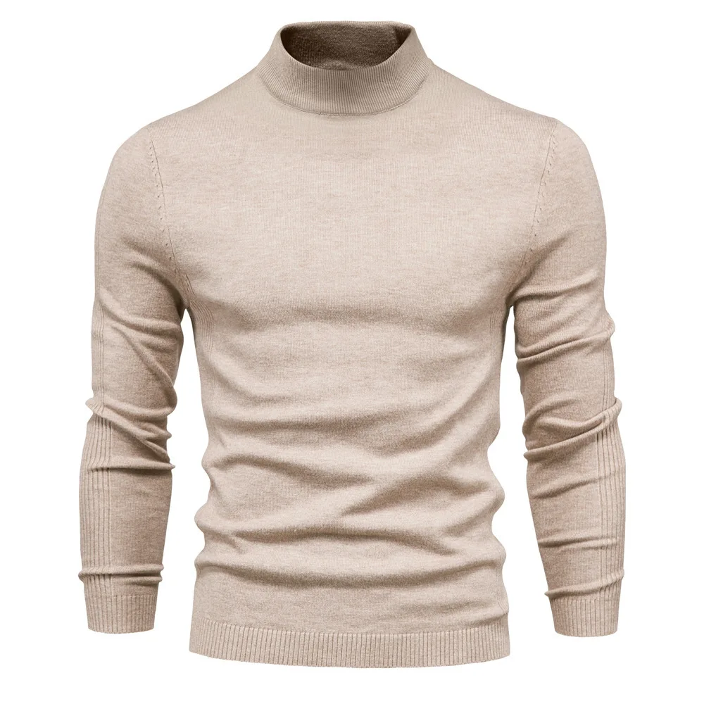 Autumn And Winter Thick Warm Mid Neck Slim Fit Sweater Men's Multi Color Knit
Autumn And Winter Thick Warm Mid Neck Slim Fit Sweater Men's Multi Color Knit