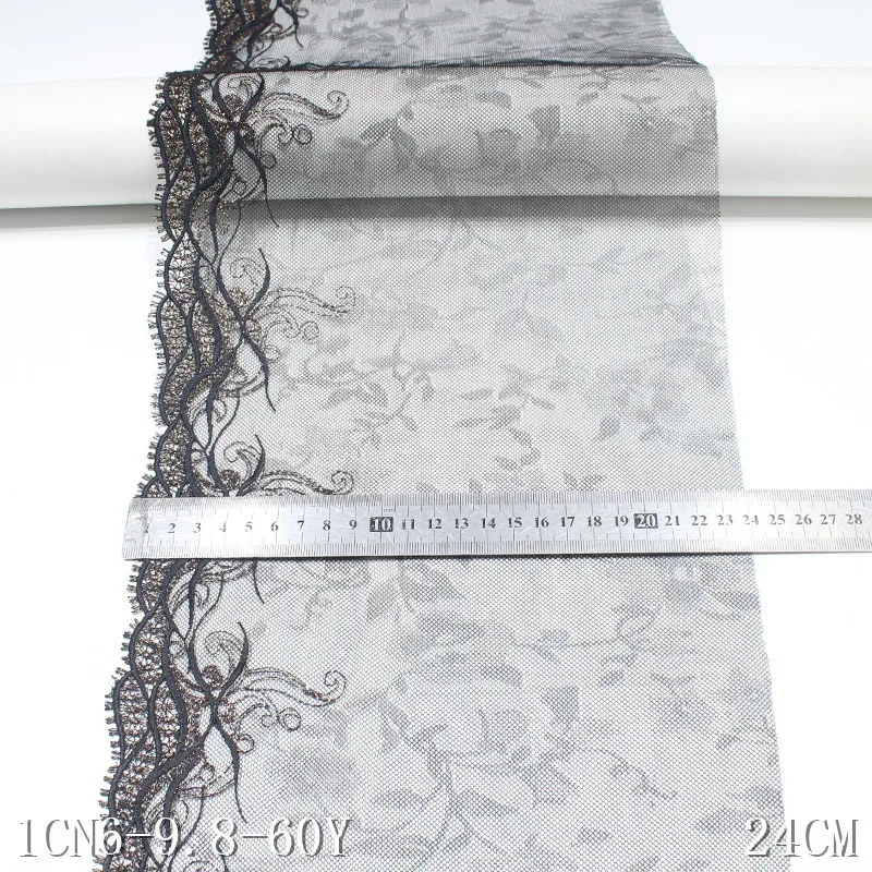31Yards Black Beautiful Embroidery Lace Trimmings Decoration Crafts Sewing Lace Trim for Bra Underwear Accessories
31Yards Black Beautiful Embroidery Lace Trimmings Decoration Crafts Sewing Lace Trim for Bra Underwear Accessories