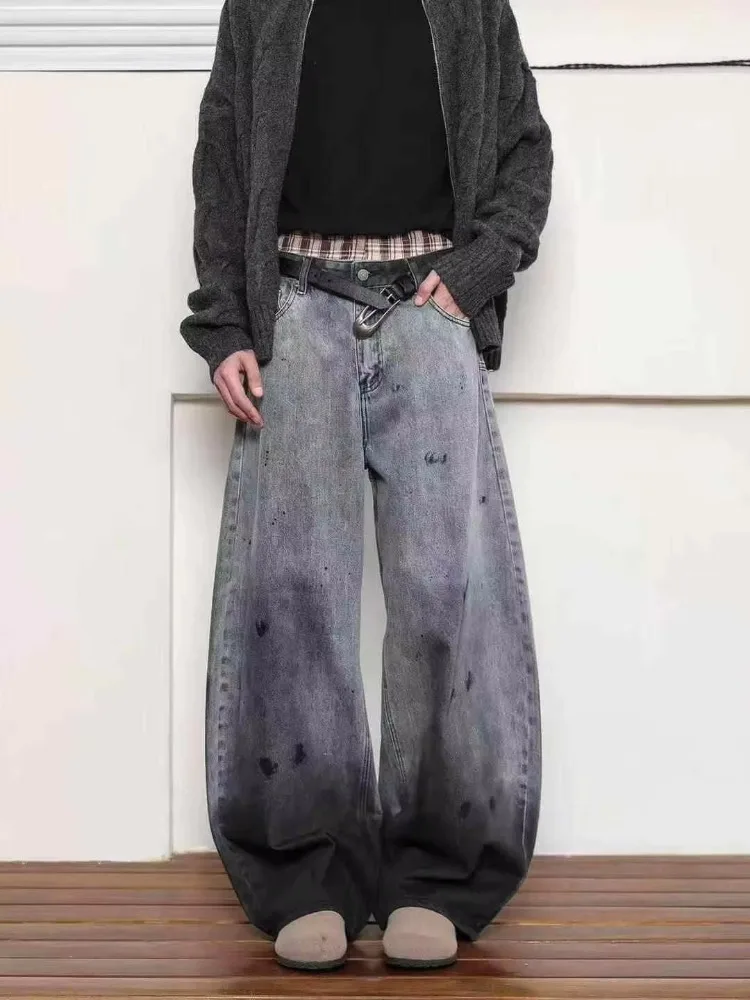 Women's Fashion Vintage Streetwear Jeans Cool Girl Wide Leg Straight Female High Waist Trouser Classic Baggy Denim Pants
Women's Fashion Vintage Streetwear Jeans Cool Girl Wide Leg Straight Female High Waist Trouser Classic Baggy Denim Pants